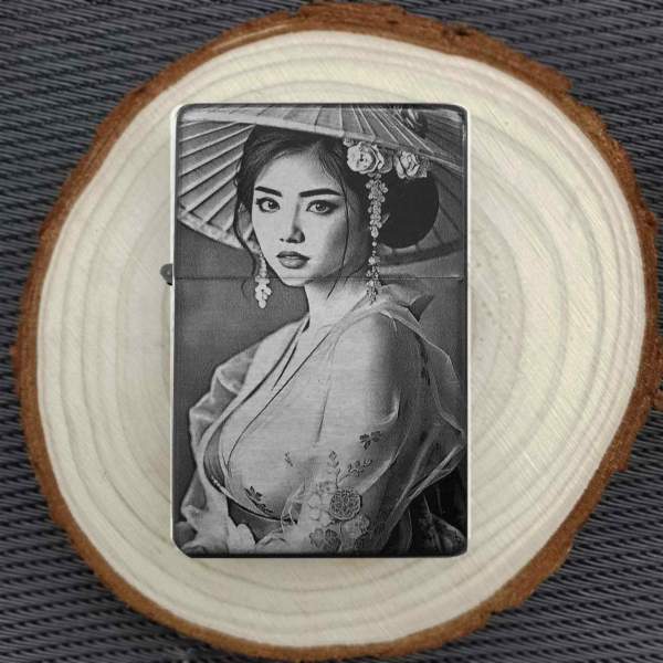 Feuerzeug Geisha No.5 personalisierbar
