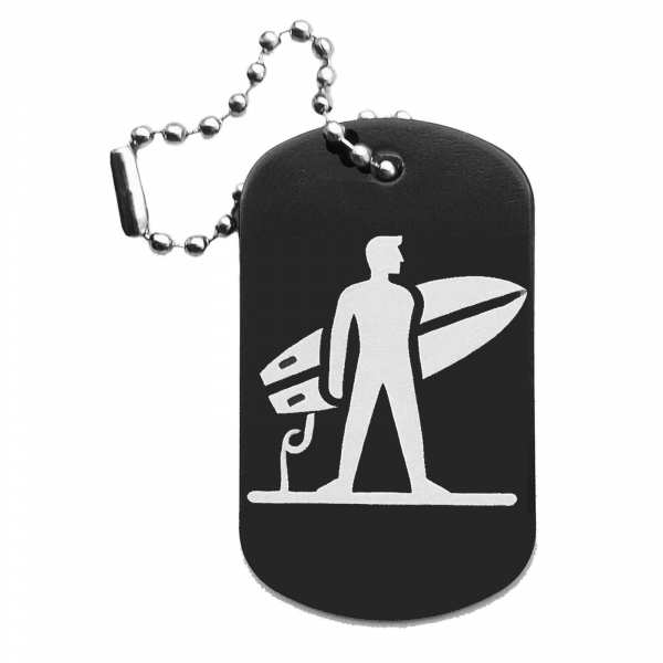 Surfer Surfen Schlüsselanhänger