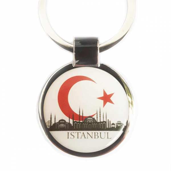 Istanbul Schlüsselanhänger personalisiert mit Gravur