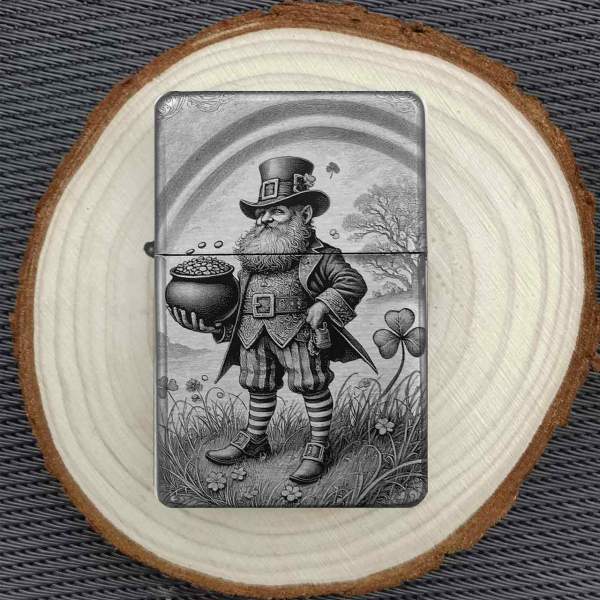 Feuerzeug Leprechaun Kobold – personalisierbar