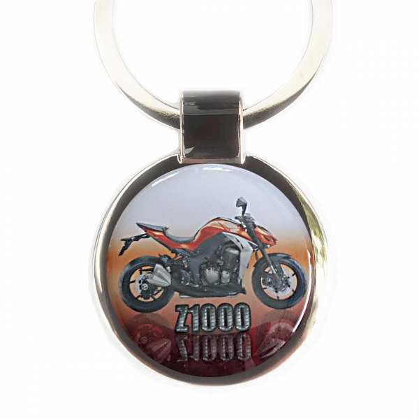 Kawasaki Z1000 Schlüsselanhänger personalisiert mit Gravur