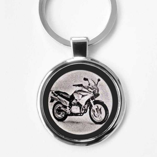 Honda Varadero XL125 Gravur Schlüsselanhänger personalisiert - original Fotogravur