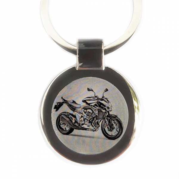 Kawasaki Z800 Schlüsselanhänger personalisiert mit Gravur