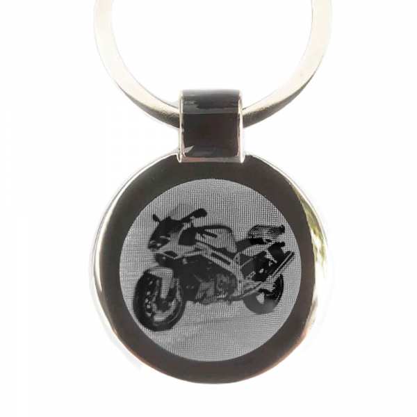 Aprilia SL1000 Falco Motorrad Gravur Schlüsselanhänger personalisiert