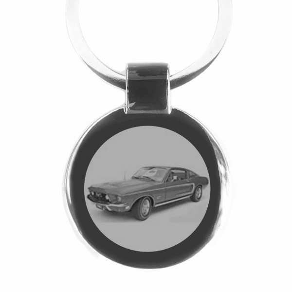 Ford Mustang GT390 Schlüsselanhänger mit Gravur