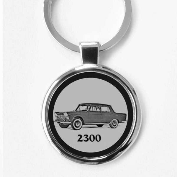 Fiat 2300 Schlüsselanhänger personalisiert