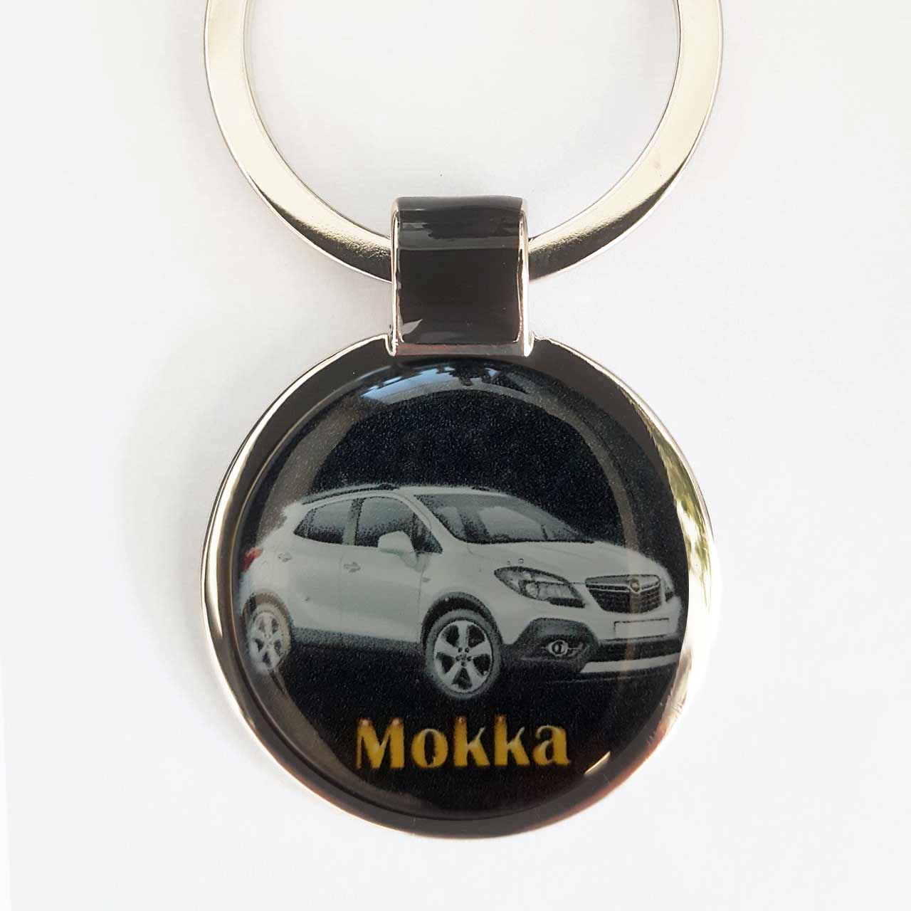 Opel Mokka Schlüsselanhänger mit eigener Textgravur