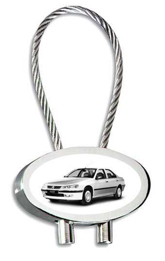 Peugeot 406 Schlüsselanhänger personalisiert