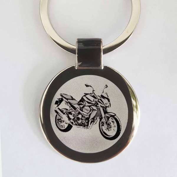 Kawasaki Z750 Schlüsselanhänger personalisiert mit Gravur
