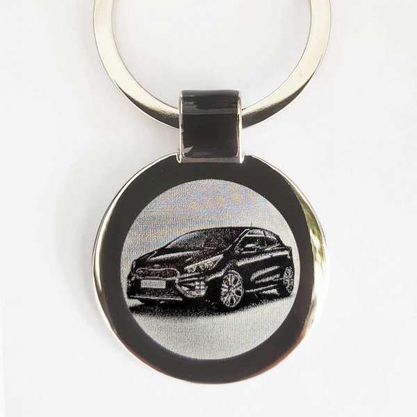 Kia Ceed GT Schlüsselanhänger personalisiert mit Gravur