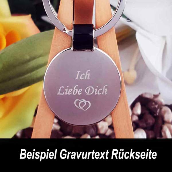 Fotogravur Schlüsselanhänger / Hund