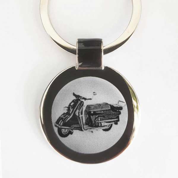 Heinkel Tourist Roller Schlüsselanhänger personalisiert - original Fotogravur