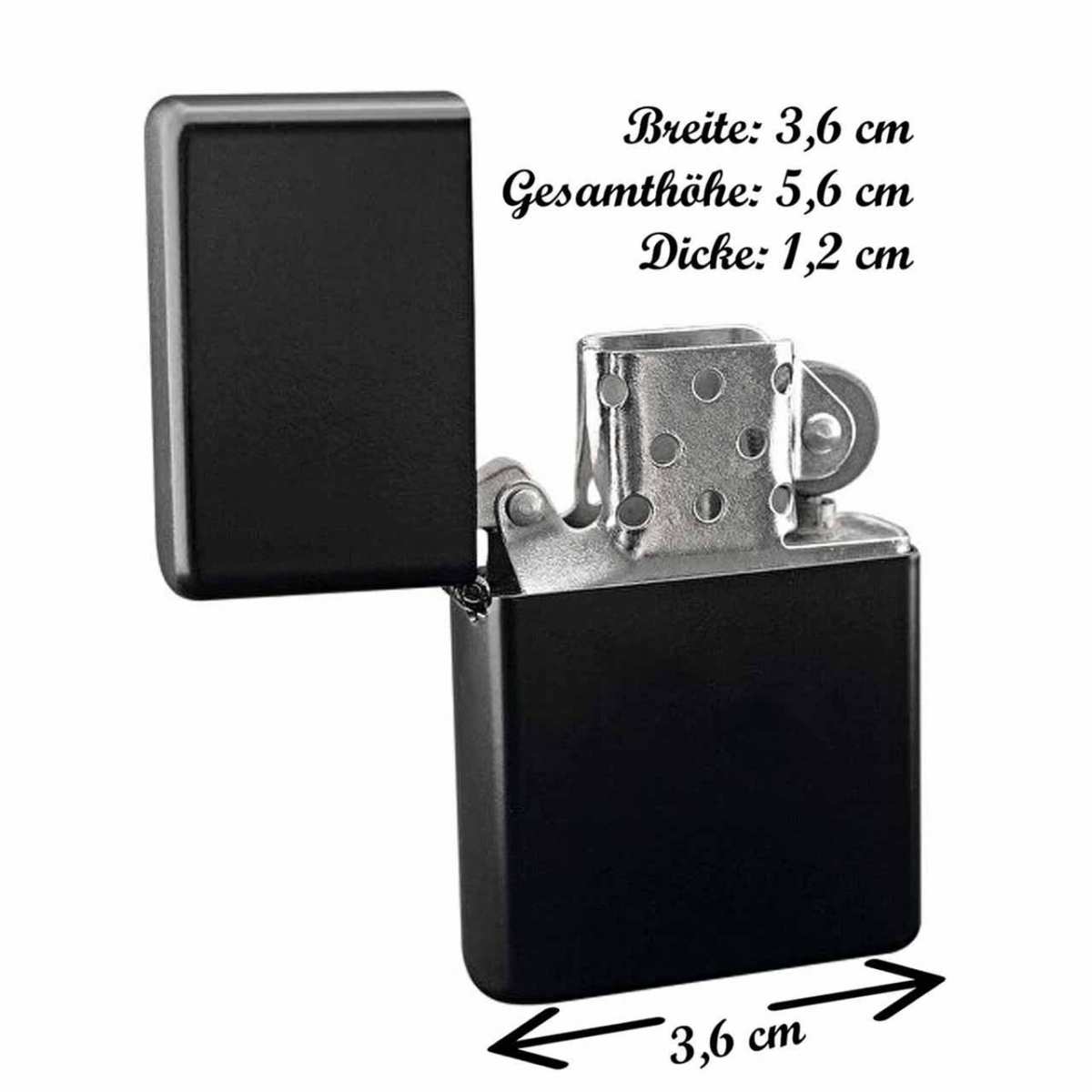 Gravur Feuerzeug lustige Berliner Sprüche und Redensarten Photograver