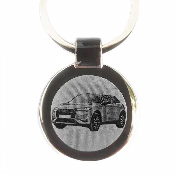 DS 3 SUV Schlüsselanhänger personalisiert mit Gravur