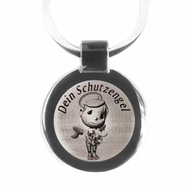Schutzengel Schlüsselanhänger personalisiert mit Gravur