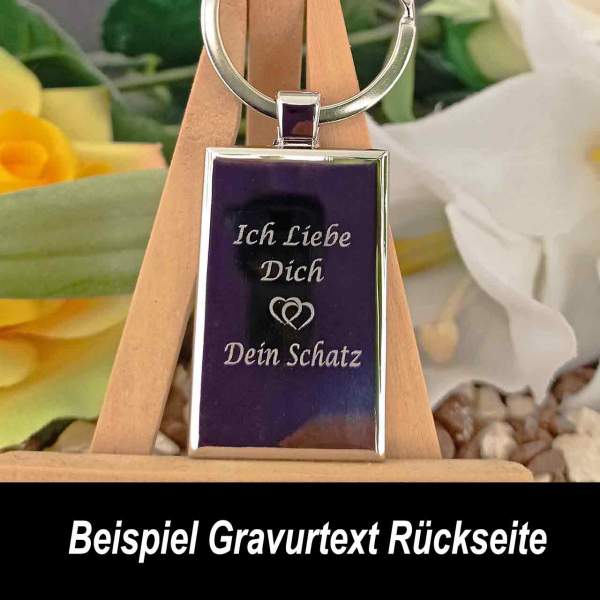 Österreich Austria No1 Schlüsselanhänger inkl. Textgravur