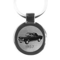 Peugeot 403 Oldtimer Schlüsselanhänger mit Gravur Peugeot 403 Oldtimer Schlüsselanhänger mit Gravur