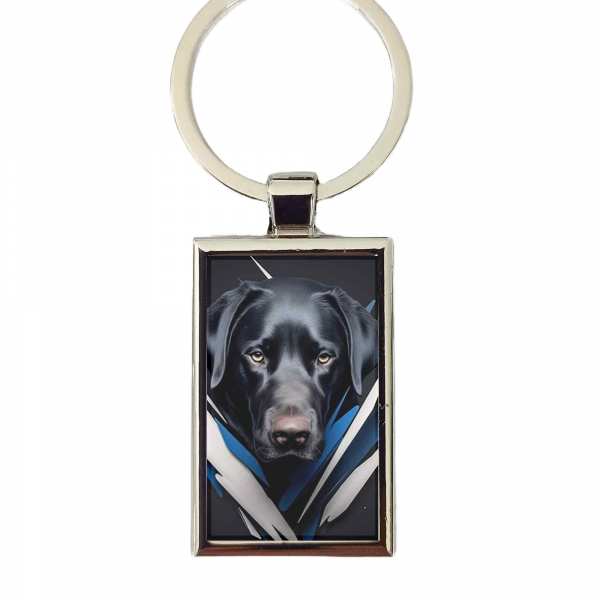Labrador Hunderasse Schlüsselanhänger personalisiert mit Gravur 