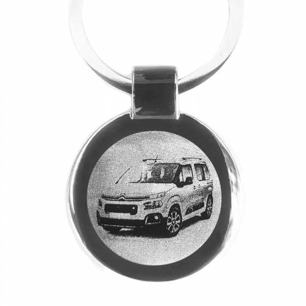 Citroen E-Berlingo 2021 Schlüsselanhänger personalisiert mit Gravur