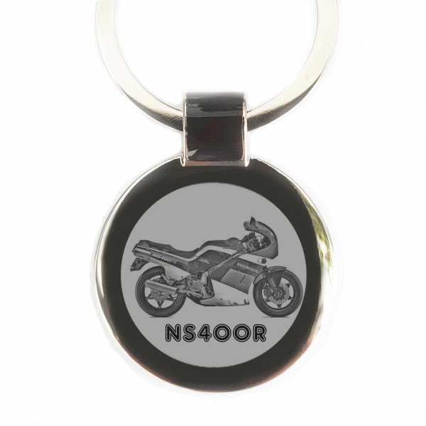 NS400R Schlüsselanhänger personalisiert mit Gravur