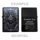 Aperçu: Briquet à cartes No6, cadeau personnalisé en option avec gravure de texte