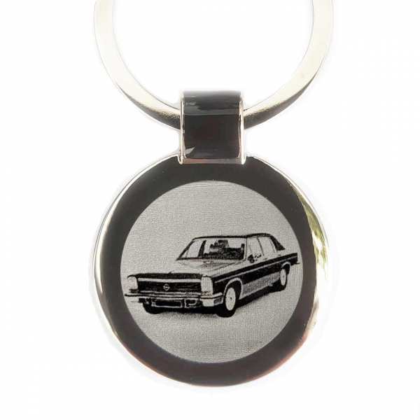 Opel Diplomat Schlüsselanhänger mit Gravur personalisiert