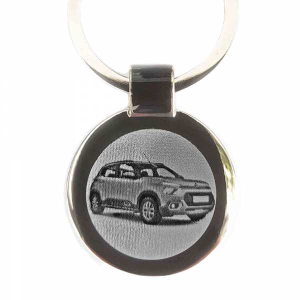 Citroen C3 Schlüsselanhänger personalisiert mit Gravur
