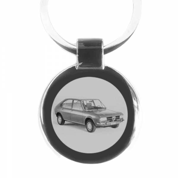 Alfa Romeo Alfasud Schlüsselanhänger mit Gravur