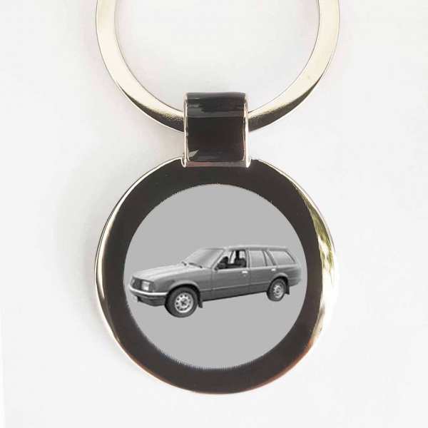 Opel Rekord E Kombi Schlüsselanhänger personalisiert mit Gravur