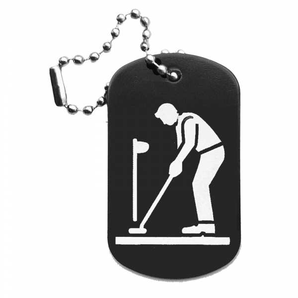 Golfer Golfspieler Geschenkidee Schlüsselanhänger