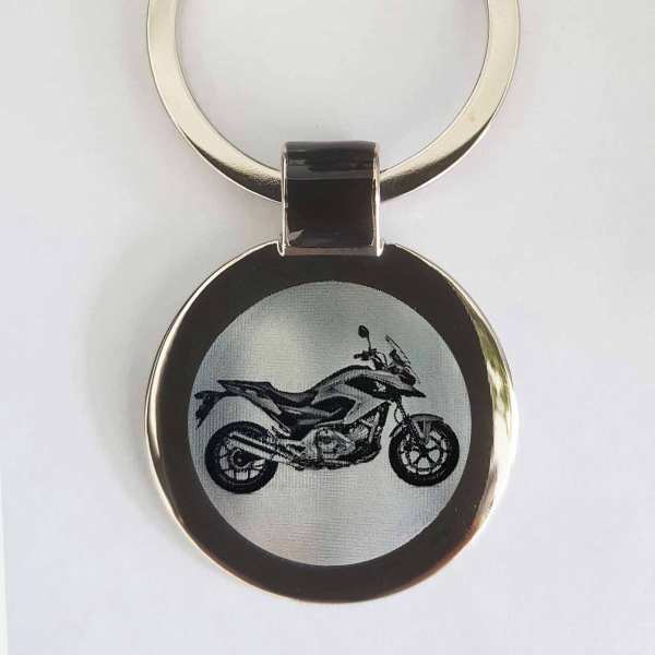 Honda NC750X Schlüsselanhänger personalisiert - original Fotogravur