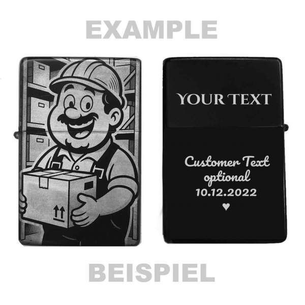 Feuerzeug Lagerist – personalisierbar