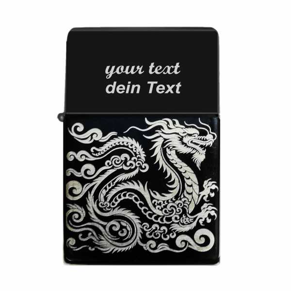 Drachen Tattoo Design Feuerzeug