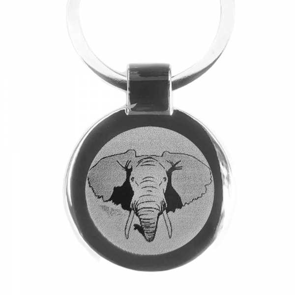 Elefant Gravur Schlüsselanhänger personalisiert