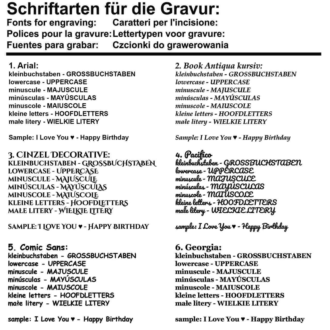 Karten Feuerzeug No6 mit Textgravur