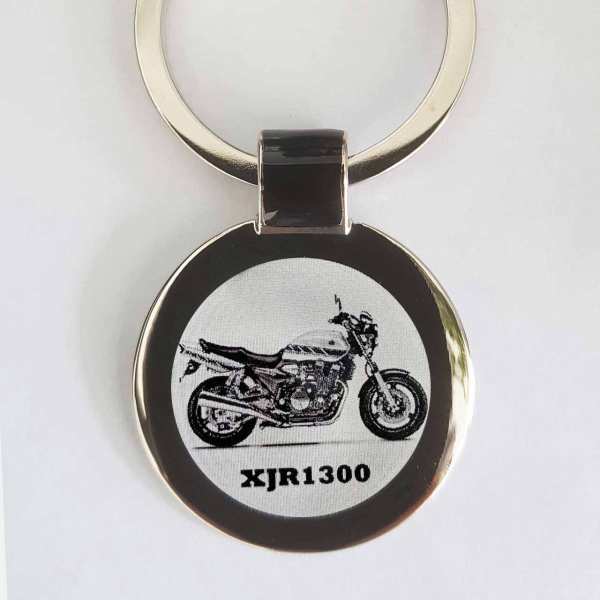 Yamaha XJR1300 Gravur Schlüsselanhänger personalisiert mit Gravur