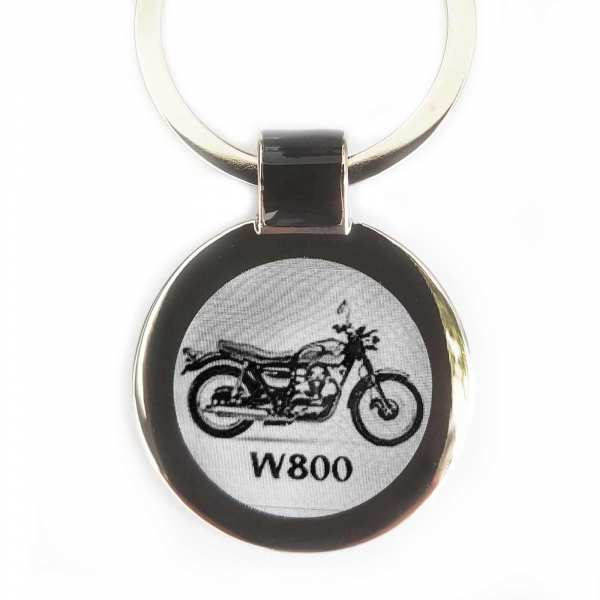 Kawasaki W800 Schlüsselanhänger personalisiert mit Gravur
