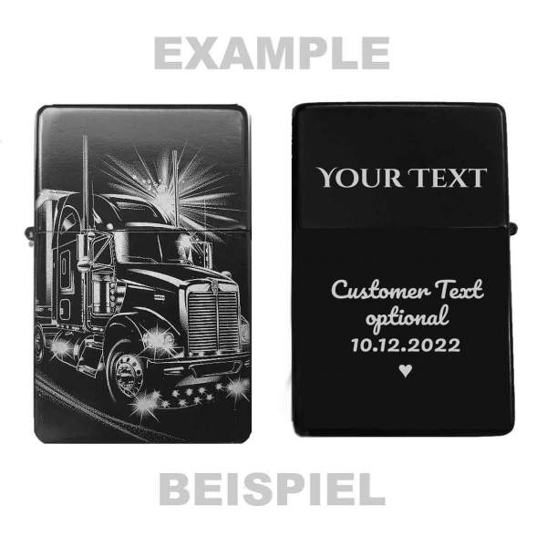 Feuerzeug LKW Truck No. 3 personalisierbar