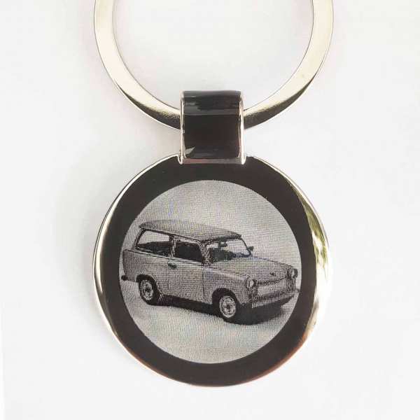 Trabbi / Trabant 601 Schlüsselanhänger personalisiert mit Gravur