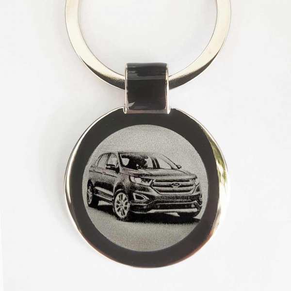 Ford Edge Schlüsselanhänger personalisiert mit Gravur