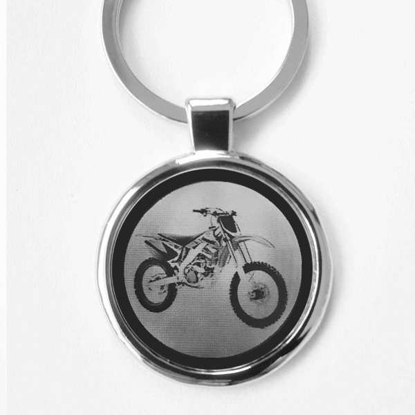 Kawasaki KX250F Motorrad Schlüsselanhänger personalisiert
