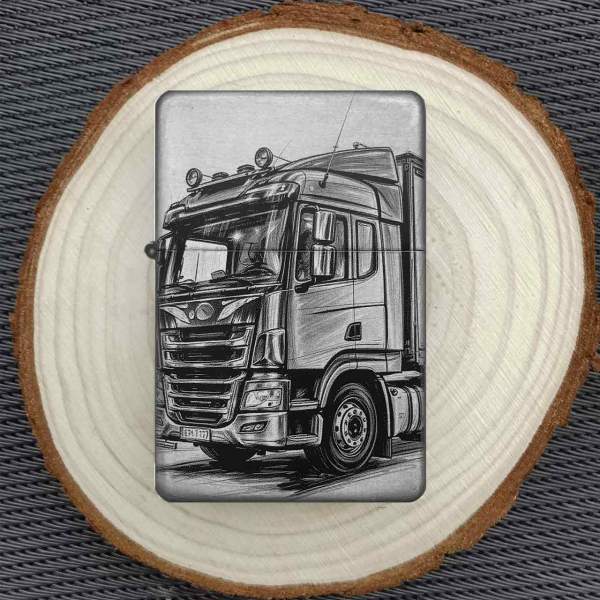 Feuerzeug LKW-Truck Fahrer – personalisierbar