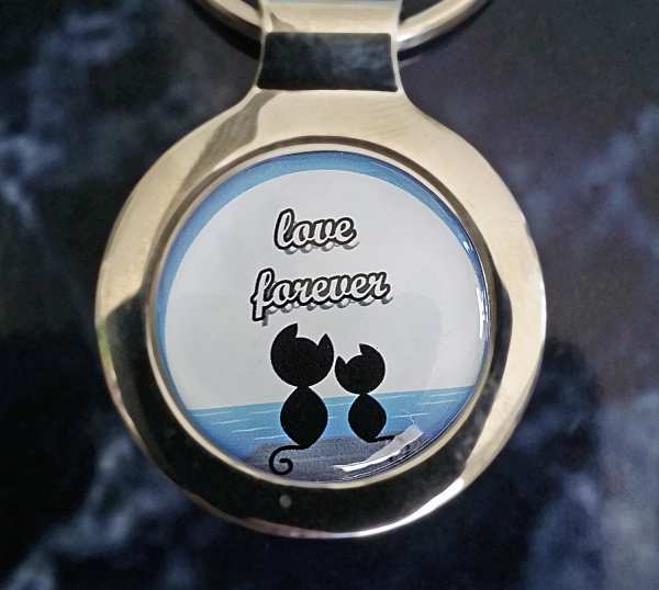 love forever Schlüsselanhänger personalisiert