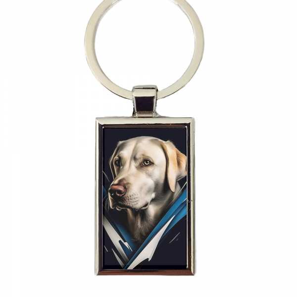 Labrador Hunderasse Schlüsselanhänger personalisiert mit Gravur 