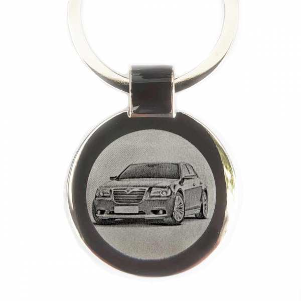 Lancia Thema Schlüsselanhänger personalisiert mit Gravur