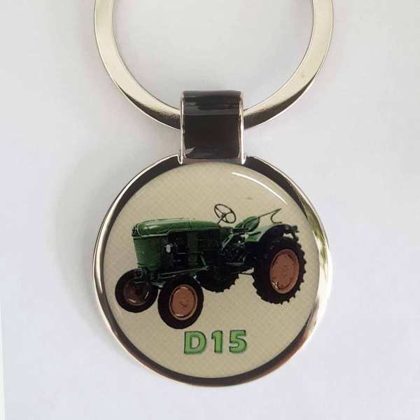 Deutz D15 Traktor Schlüsselanhänger personalisiert