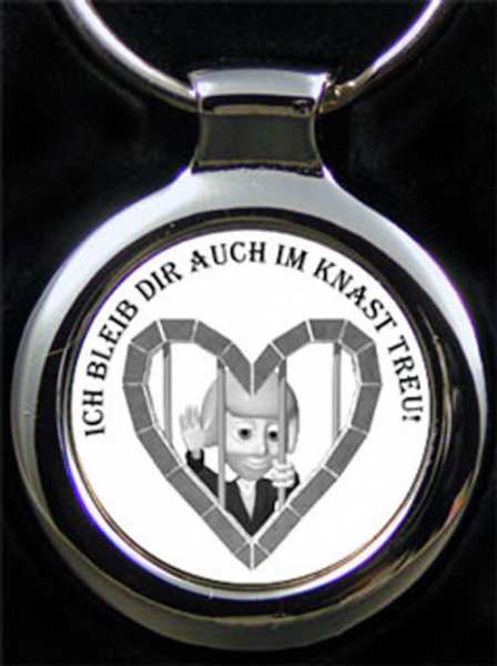 Knast Liebe Gravur Schlüsselanhänger personalisiert