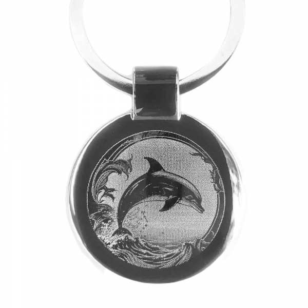 Delfin Schlüsselanhänger personalisiert mit Gravur