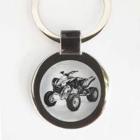 Kawasaki KFX 700 Gravur Schlüsselanhänger personalisiert - original Fotogravur Kawasaki KFX 700 Gravur Schlüsselanhänger personalisiert - original Fotogravur