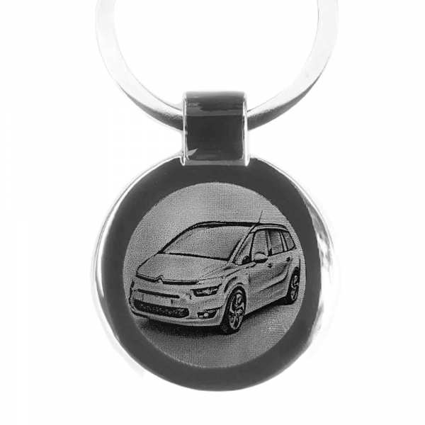 Citroen C4 Picasso Grand Gravur Schlüsselanhänger personalisiert